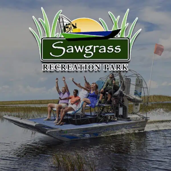Sawgrass 40 Minute Daytime Airboat Tour 