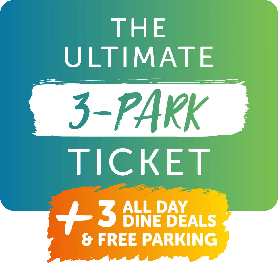 Seaworld/Aquatica/Busch Gardens – Unlimited Visits with 3 All Day Dining